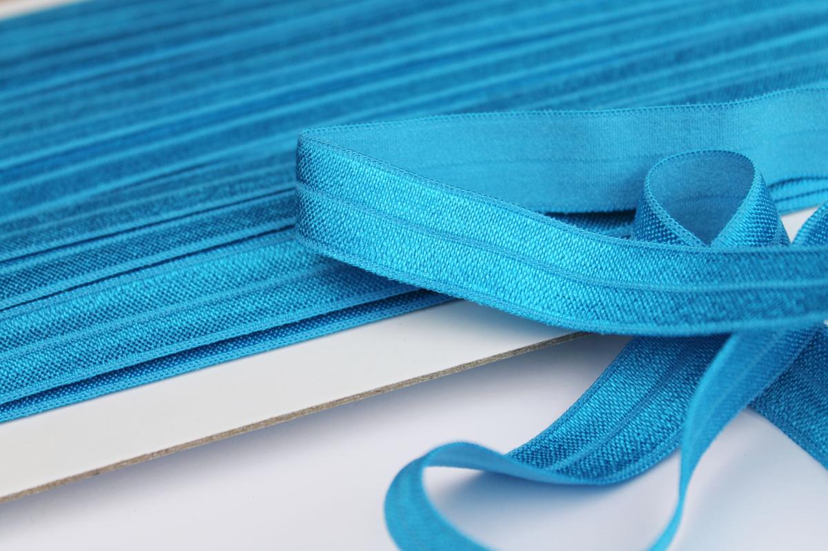 Elastisches Einfassband - aqua